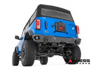 Ford Bronco Performance Exhaust - Dual Exit - Black - Rough Country 